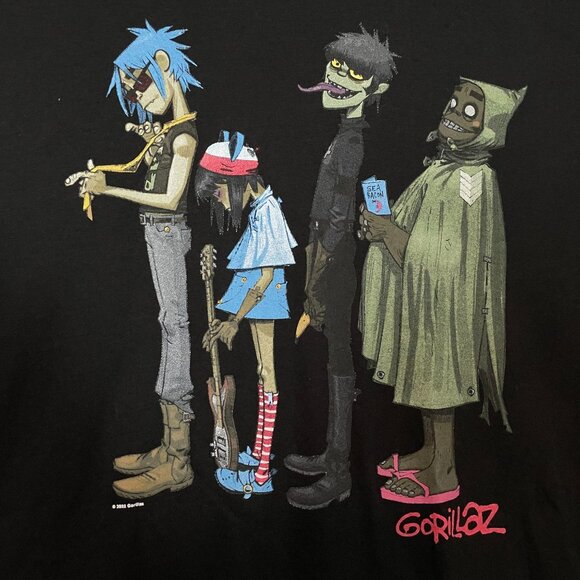 Gorillaz Rock Band T-shirt, size 2XL - Picture 2 of 4